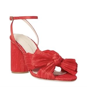 Loeffler Randall Red Camellia Heels